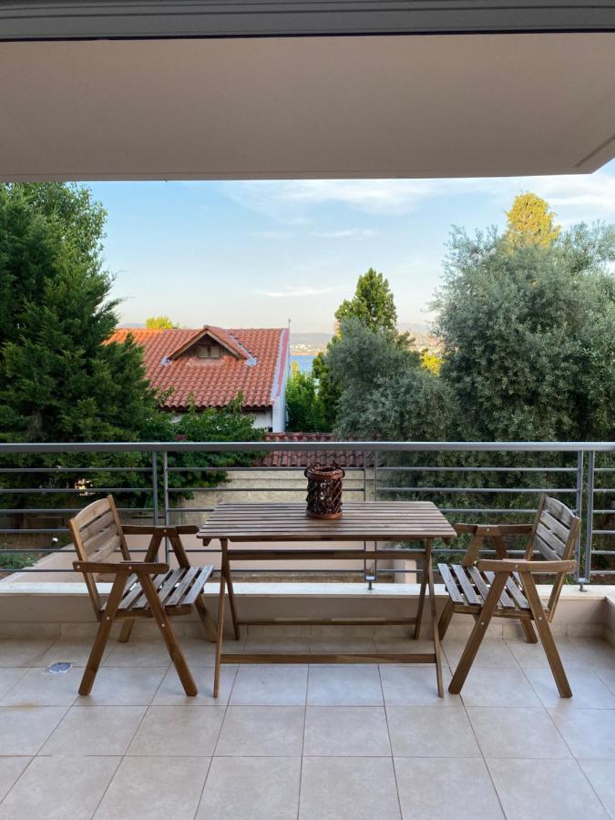 Seaside One-Bedroom On Chalkis المظهر الخارجي الصورة